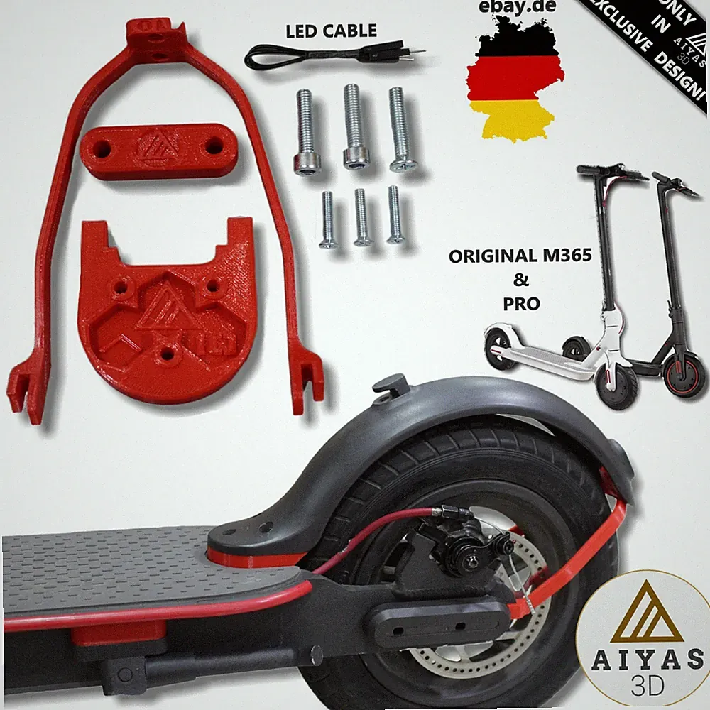 🛴10 Höhenpaket🛴 10 Zoll Räder Scooter Xiaomi Mi M365 & PRO 3D