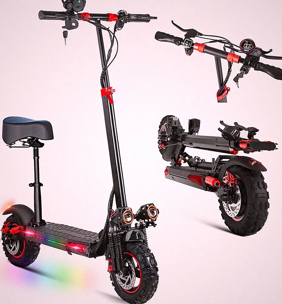 11'' E-Scooter Elektroroller Freeboy J11 MAX Offroad 48V/18Ah Faltbar E-Roller