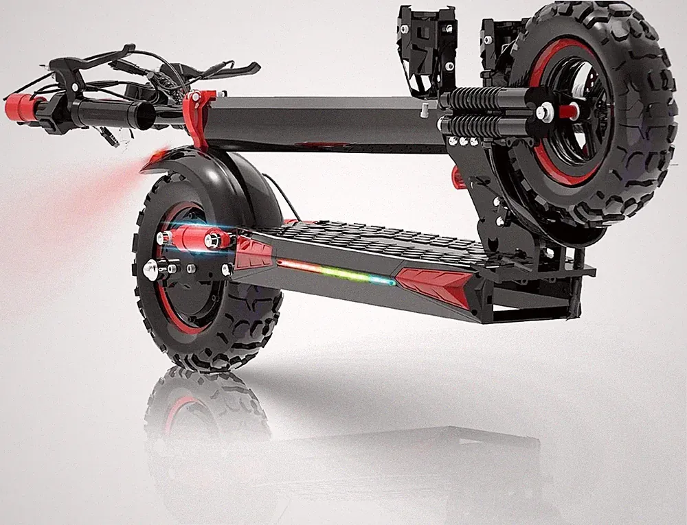 11'' Elektroroller Für Erwachsene e Roller 1200W 18Ah E-Scooter Mit Sitz 50 km/h