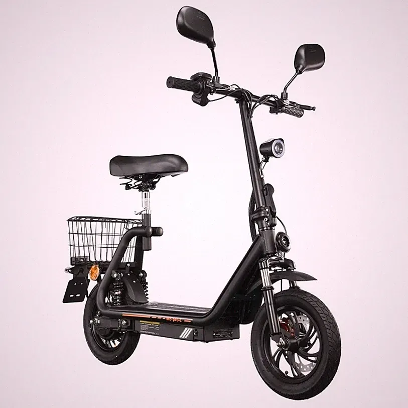 12"City E-Scooter TWOFISH M5PRO Elektroroller 500W13AH Mit Sitz Gepäckträger EEC