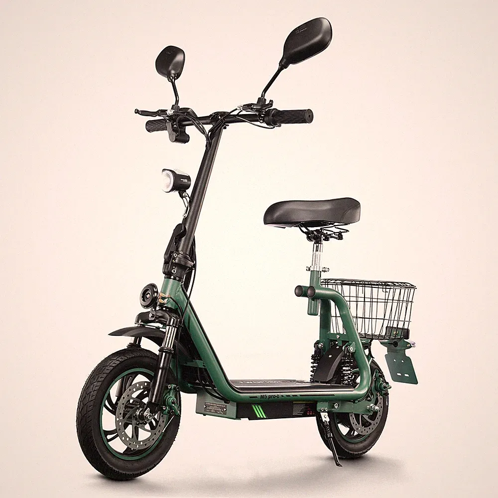 12 Zoll City Elektroroller mit Sitz E-Scooter TWOFISH M5PRO Mit Straßenzulassung