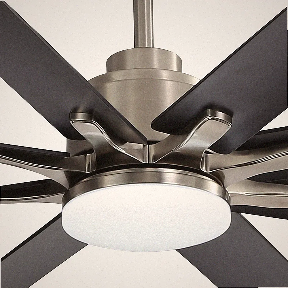 168cm Deckenventilator mit Licht & FB, Innen/Außen, leise, Timer, reversibel, DC