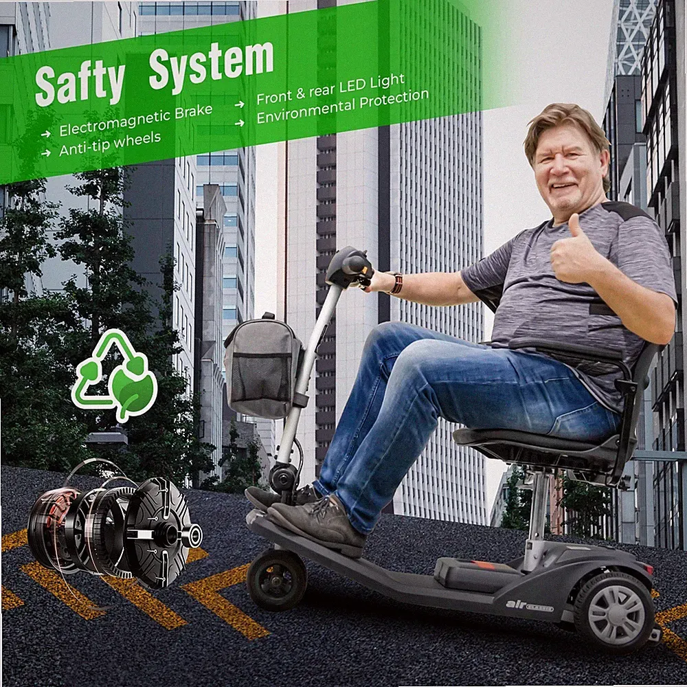 🔥4-Rad Mobilitätsroller Seniorenmobil Elektroroller Scooter 250W 12AH SWEETRICH