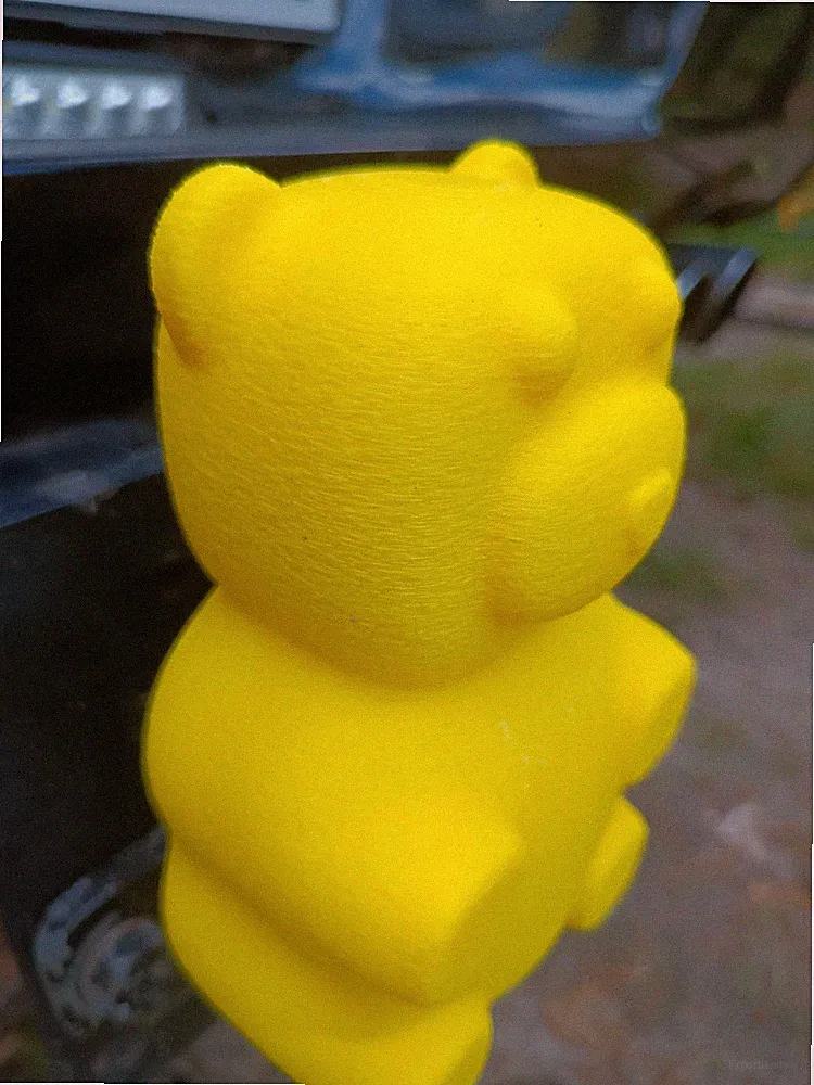Abdeckkappe GUMMIBÄR Schutzkappe Anhängerkupplung - MIT DIEBSTAHLSCHUTZ