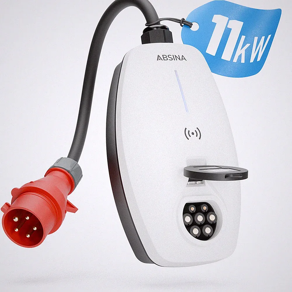 mobile wallbox 11kw mit app steuerung