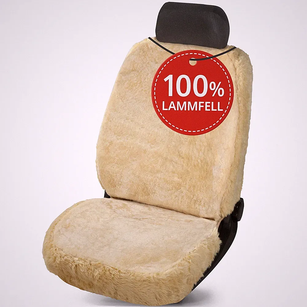 Auto-Sitzbezug Lammfell Trish, Lammfellbezug-Auto, Autositzfell, Fell-Sitzbezug