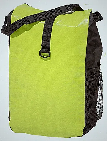 B-Ware: 4Uniq Fahrradtasche Hecktasche Gepäckträgertasche Tasche limette/schwarz