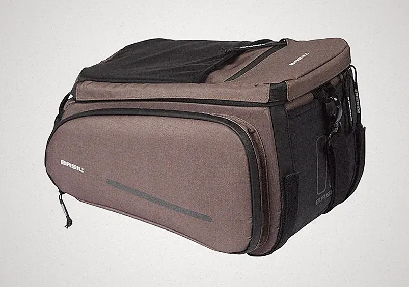 BASIL Gepäckträgertasche mit Polyestersystem MOVE 10-26L (33X24X15 CM) MIK