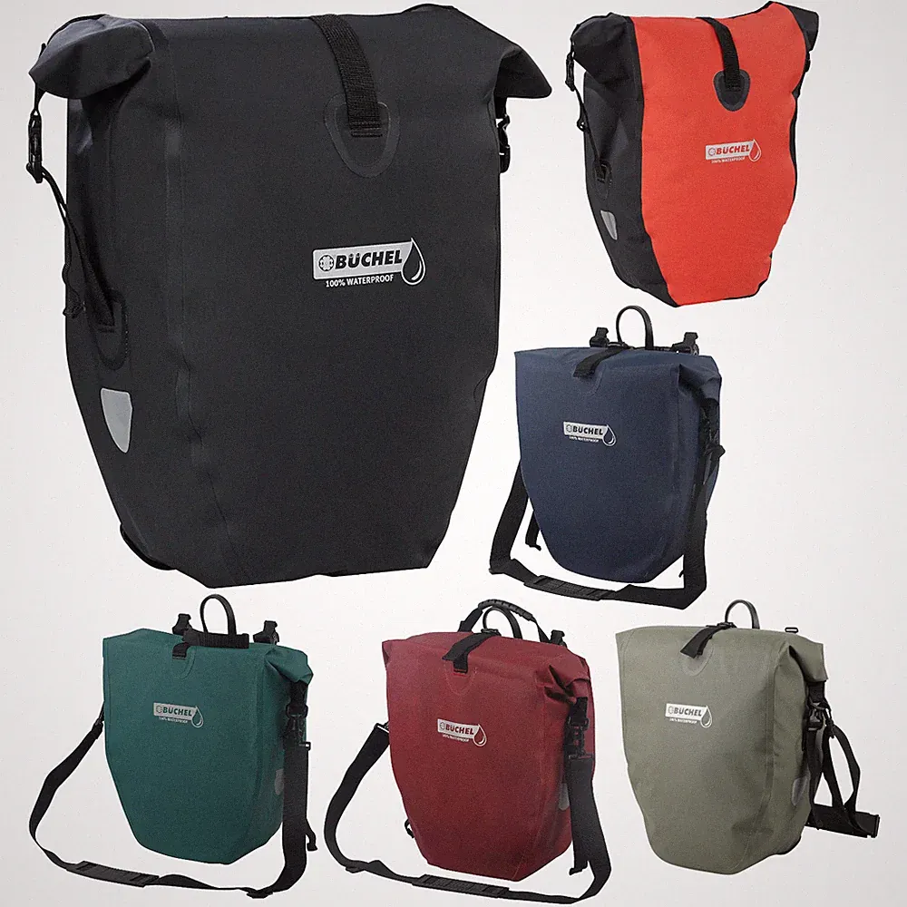 Büchel wasserdichte Einzel Fahrradtasche Gepäckträgertasche E-Bike Radtasche