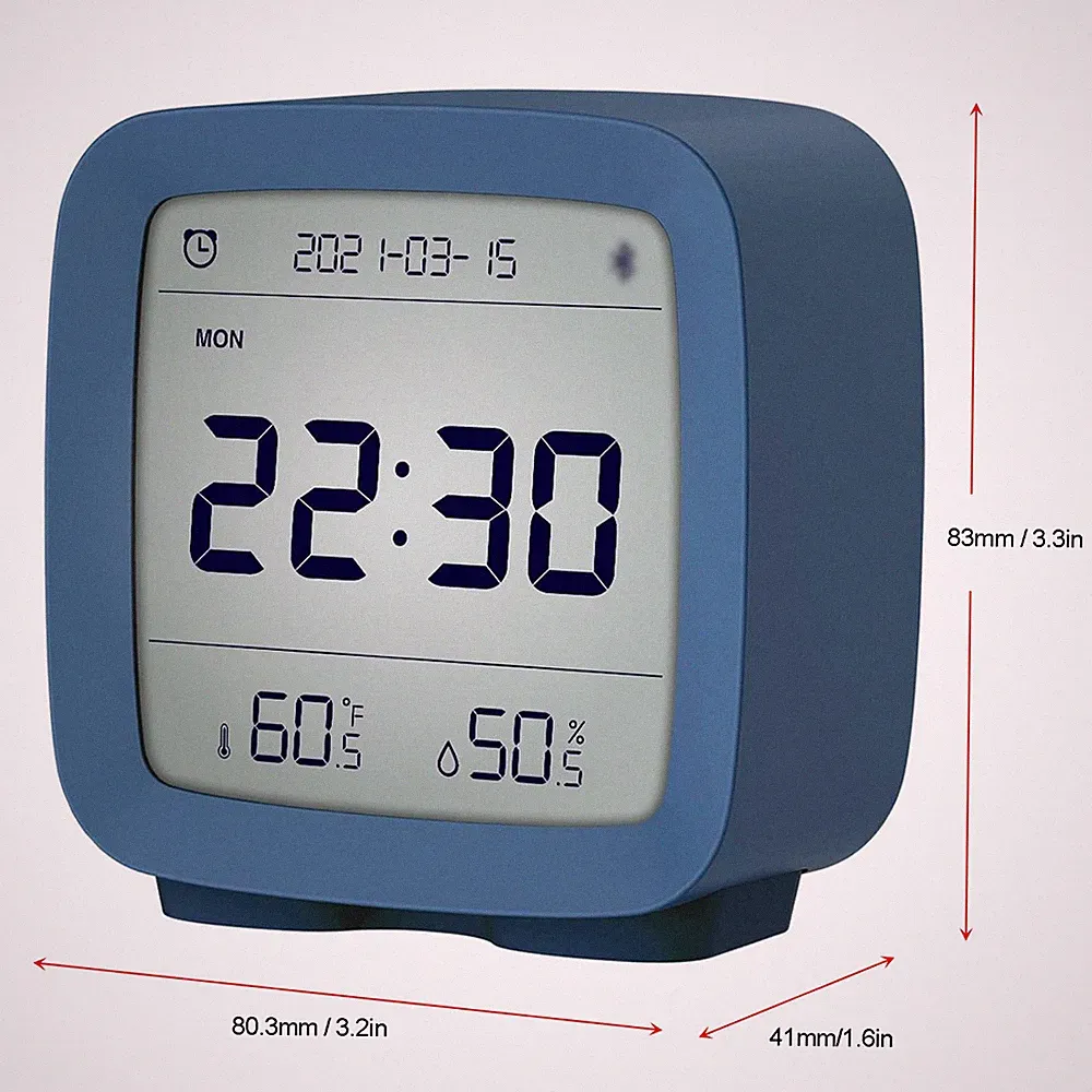 Digitaler Wecker Mit Smart-Bluetooth-App-Steuerung Multifunktional (5-in-1)