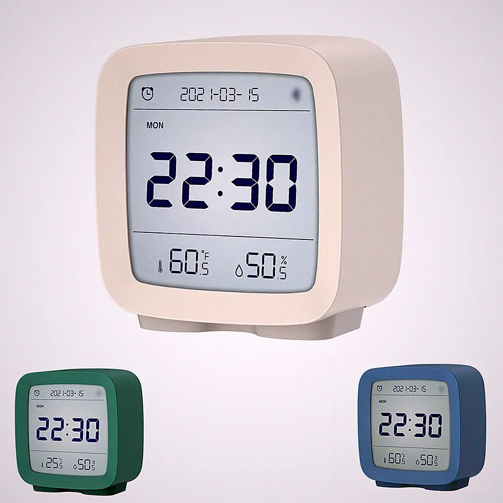 Digitaler Wecker Mit Smart-Bluetooth-App-Steuerung Multifunktional (5-in-1 Aw1U
