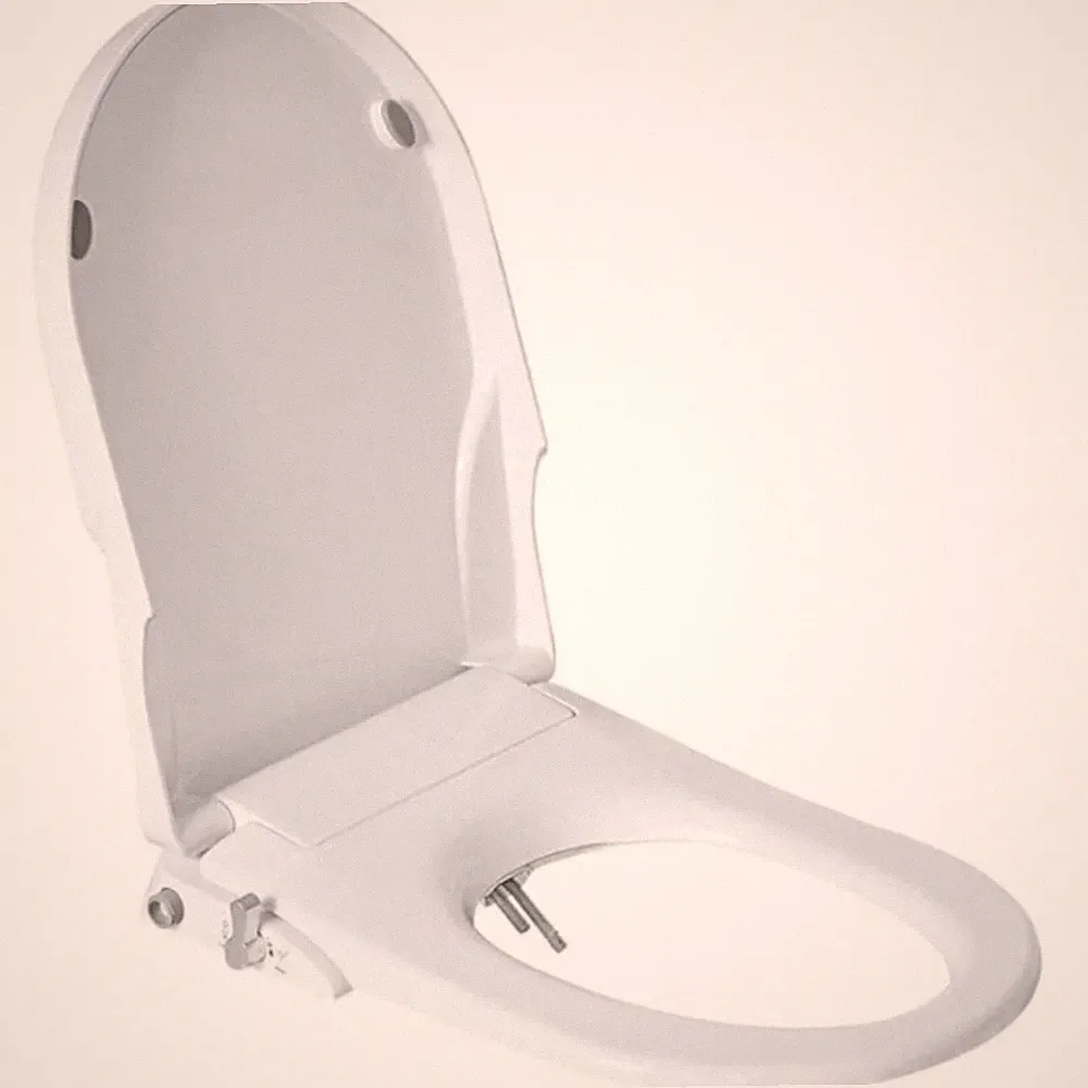 Dusch-WC Aufsatz mit Absenkautomatik – Bidet Toilettensitz , 2 Duschmodus