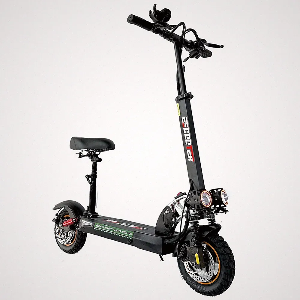 Aluminium E-Scooter mit Sitz