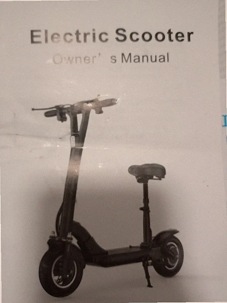 E-Scooter 36V 350W 10 Zoll klappbar mit Sitz, Scheibenbremse, Display,35 km/h