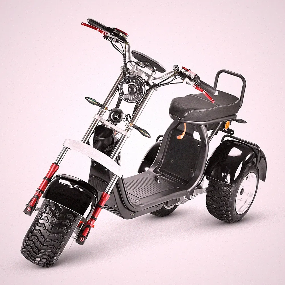 E-Scooter Coco Trike Bike Dreirad 60V 4000W mit Straßenzulassung 40AH CP7.1