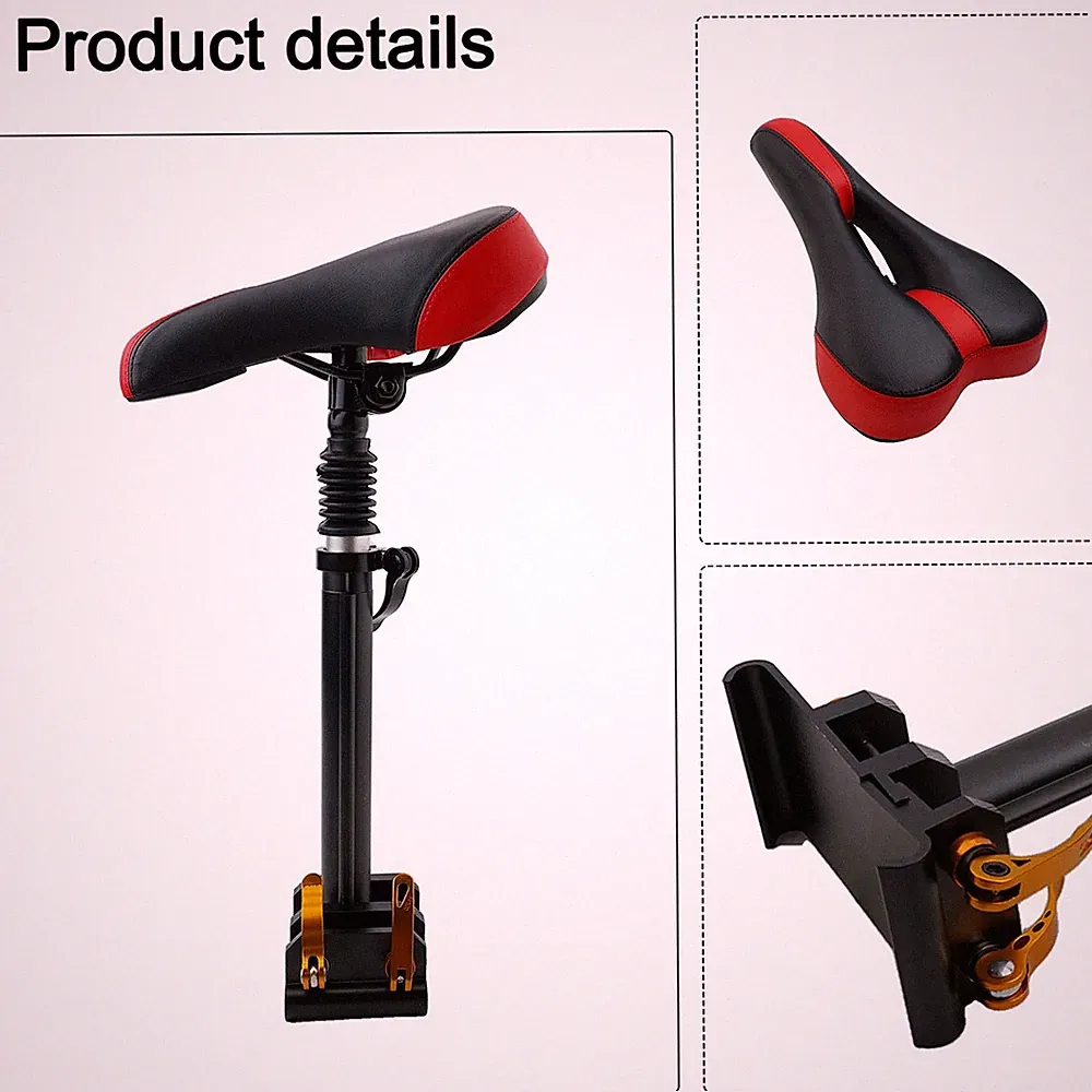E-Scooter F��r Sitzsattel F��r for xiaomi M365/Pro Sitzsattel 1650g ABS+Metall