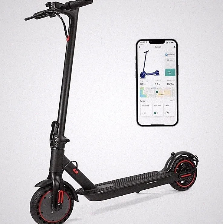 E-Scooter für Erwachsene Faltbar Bis zu 20km/h Mit ABE Elektroroller 30km Range