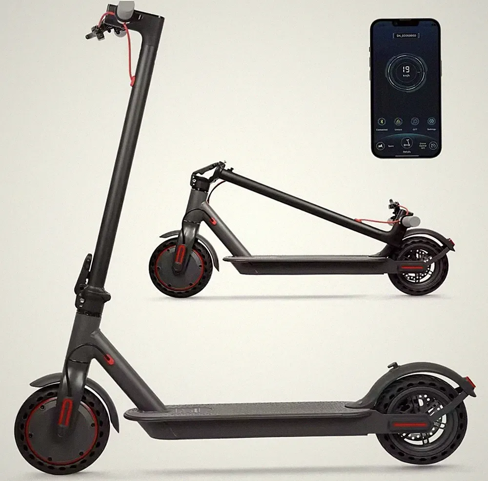 E-Scooter mit ABE Straßenzulassung bis 45km - Elektroroller 8,5 Zoll Faltbar