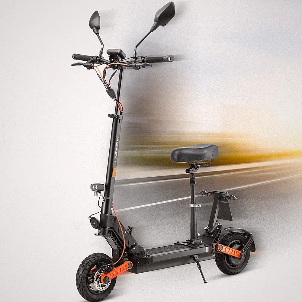 E-Scooter mit Sitz Joyor S8E 45 kmh offroad Elektroroller Mofa Straßenzulassung