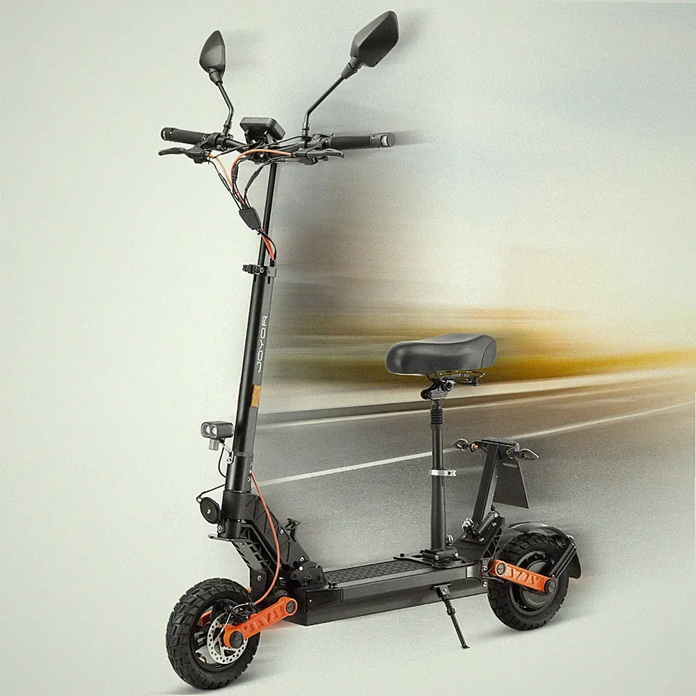 E-Scooter mit Sitz Joyor S8E 45 kmh offroad Mofa Straßenzulassung | B-Ware
