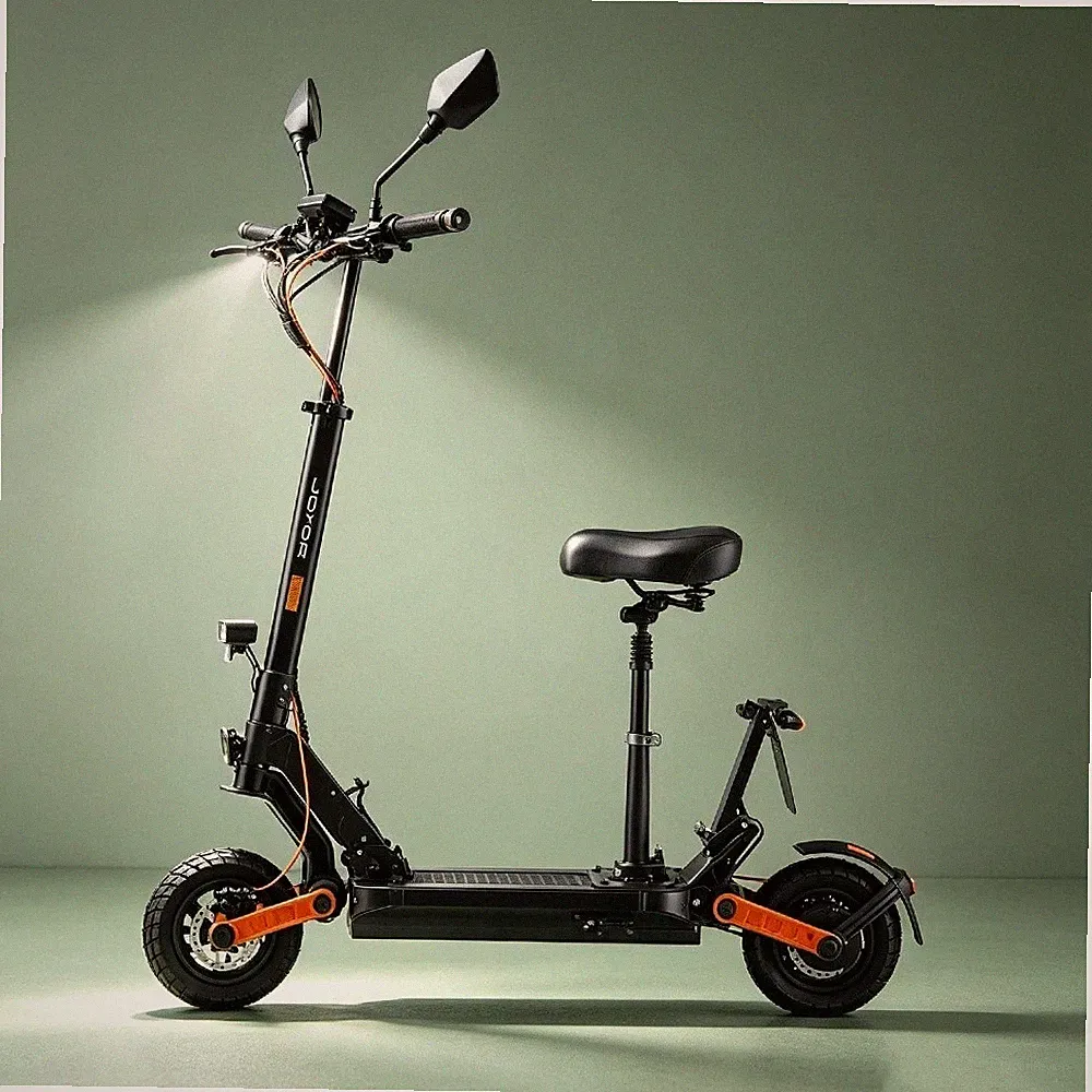 E-Scooter mit Sitz Straßenzulassung 45km/h Elektroroller offroad NFC lock 80KM