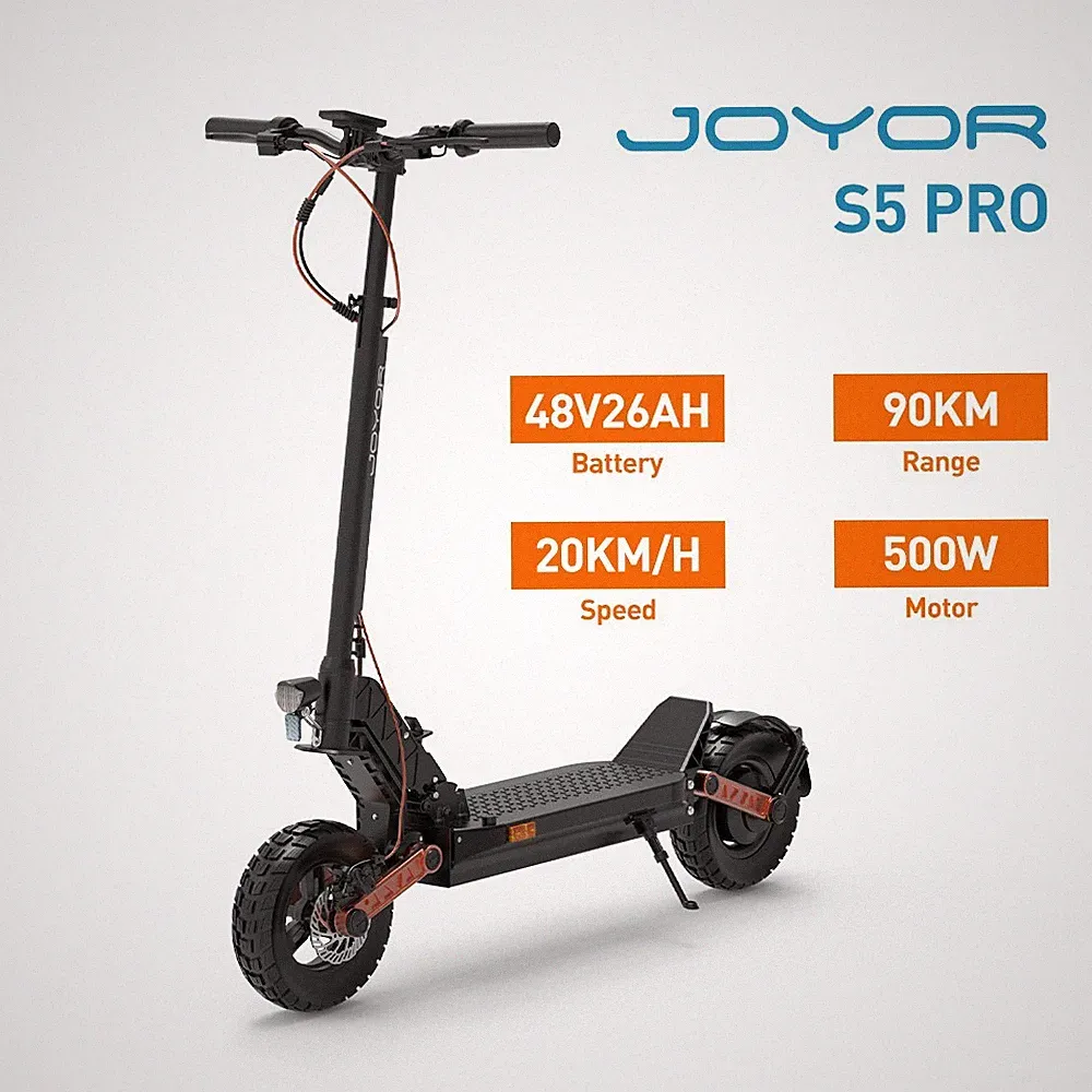 E-Scooter mit Straßenzulassung Joyor S5 PRO 48V 500W E-Scooter für Erwachsene