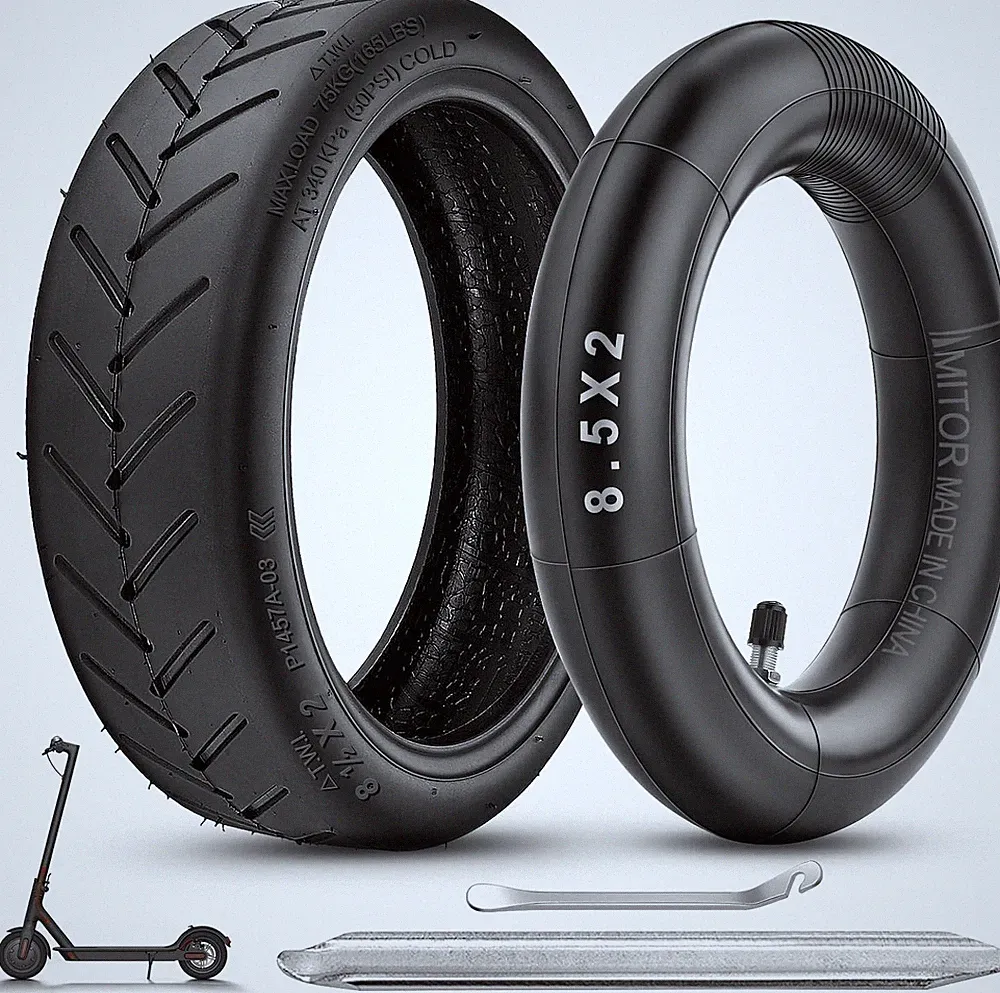 E Scooter Reifen 8 1/2 x2 Schlauch für Xiaomi Pro 2/Pro/M365/1S/Mi 3, 50/75-6.1