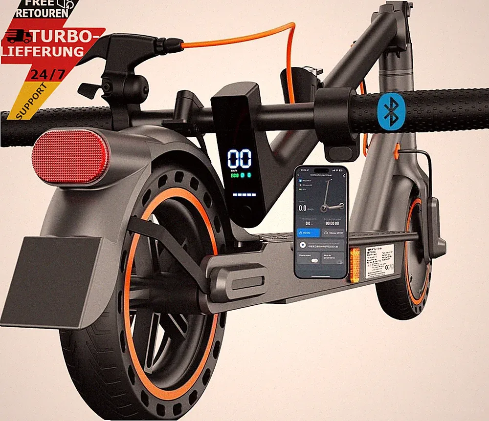 E Scooter S3ABE Mit Straßenzulassung 350W Motor 20Km/H 35 Km Reichweite E-Roller