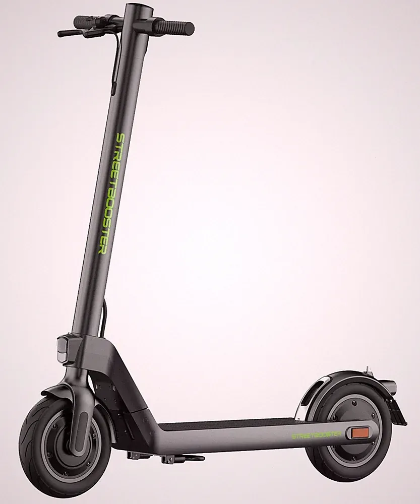 E-Scooter STREETBOOSTER Two mit Straßenzulassung 22Km/H 450 Watt Schwarz Matt