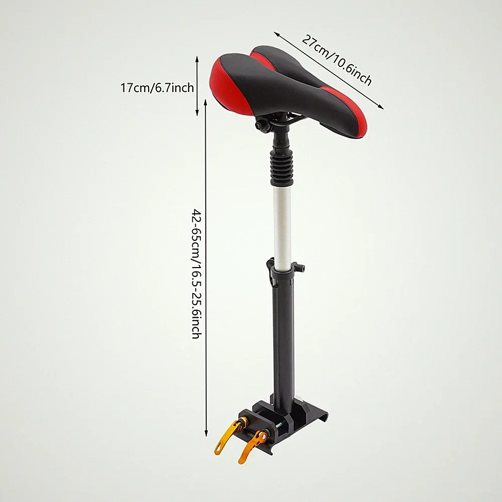 Einstellbarer Sitz Sattel für Xiaomi E-Scooter Pro, Elektroroller Sattel 40-60CM