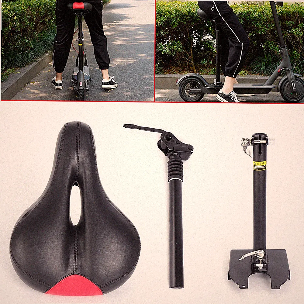 Elektrischer Skateboard-Sattel E-Scooter Zubehör Faltbarer Stoßdämpfender Sitz