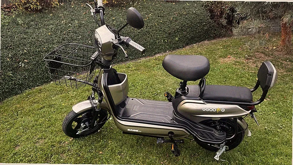 Elektro Scooter WuXi Saige mit Strassenzulassung 25 km/h 48V 2-Sitzer 14“