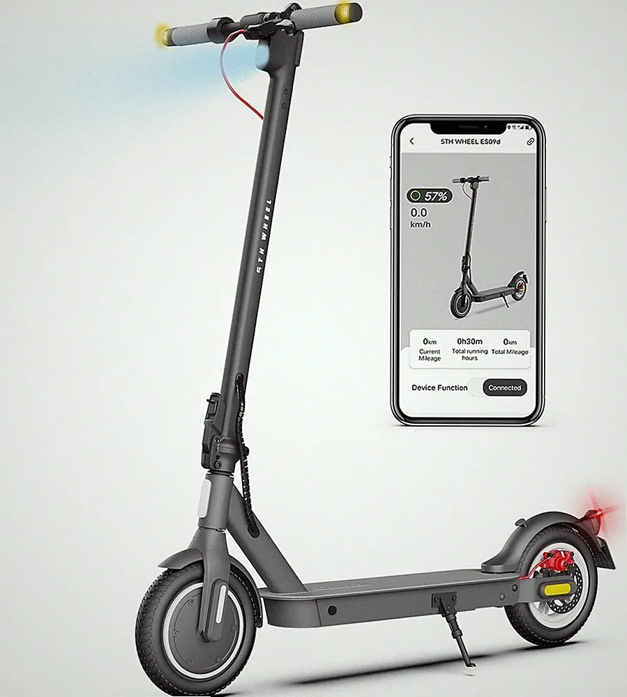 Elektroroller für Erwachsene V30 Pro Straßenzulassung 32km Reichweite 20km/h...