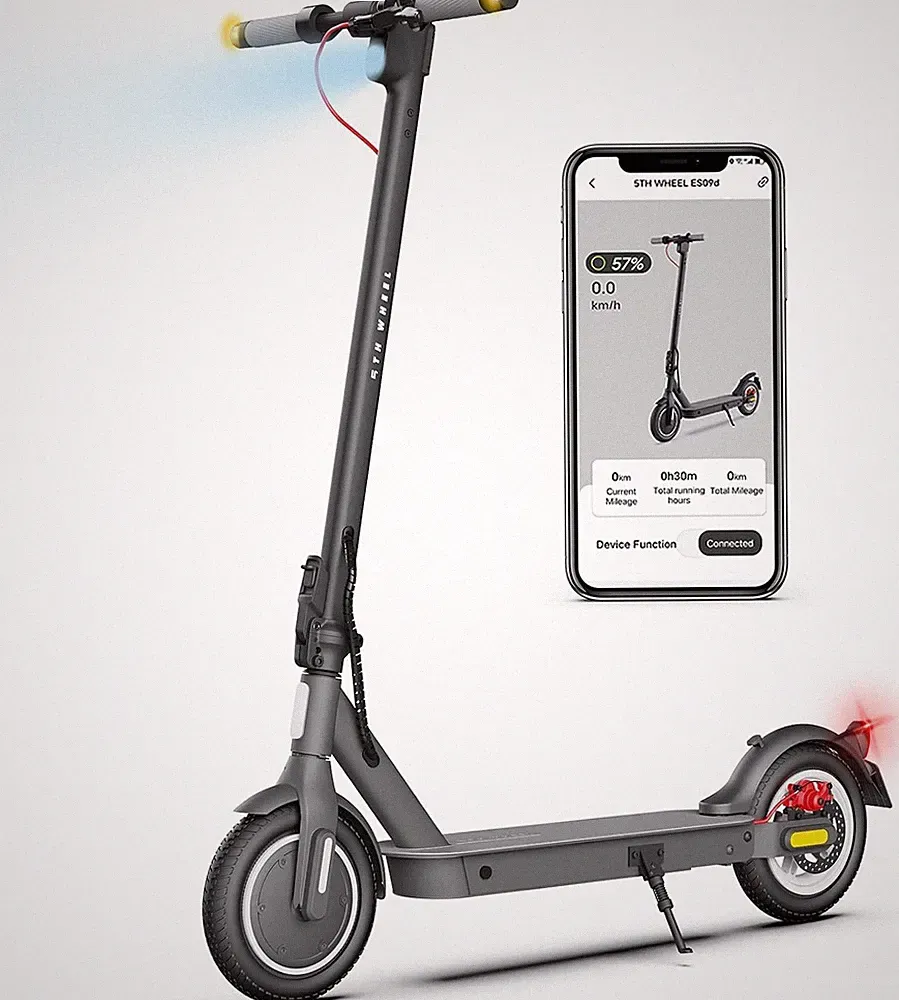 Elektroroller für Erwachsene V30Pro Straßenzulassung 20km/h 32km Reichweite 1...