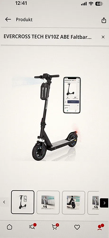 Evercross E-Scooter EV10Z