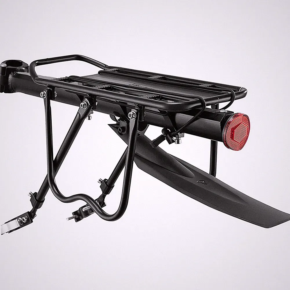 Fahrrad Gepäckträger Schnellspanner Mit Schutzblech 22"-27" Max. 50KG DHL