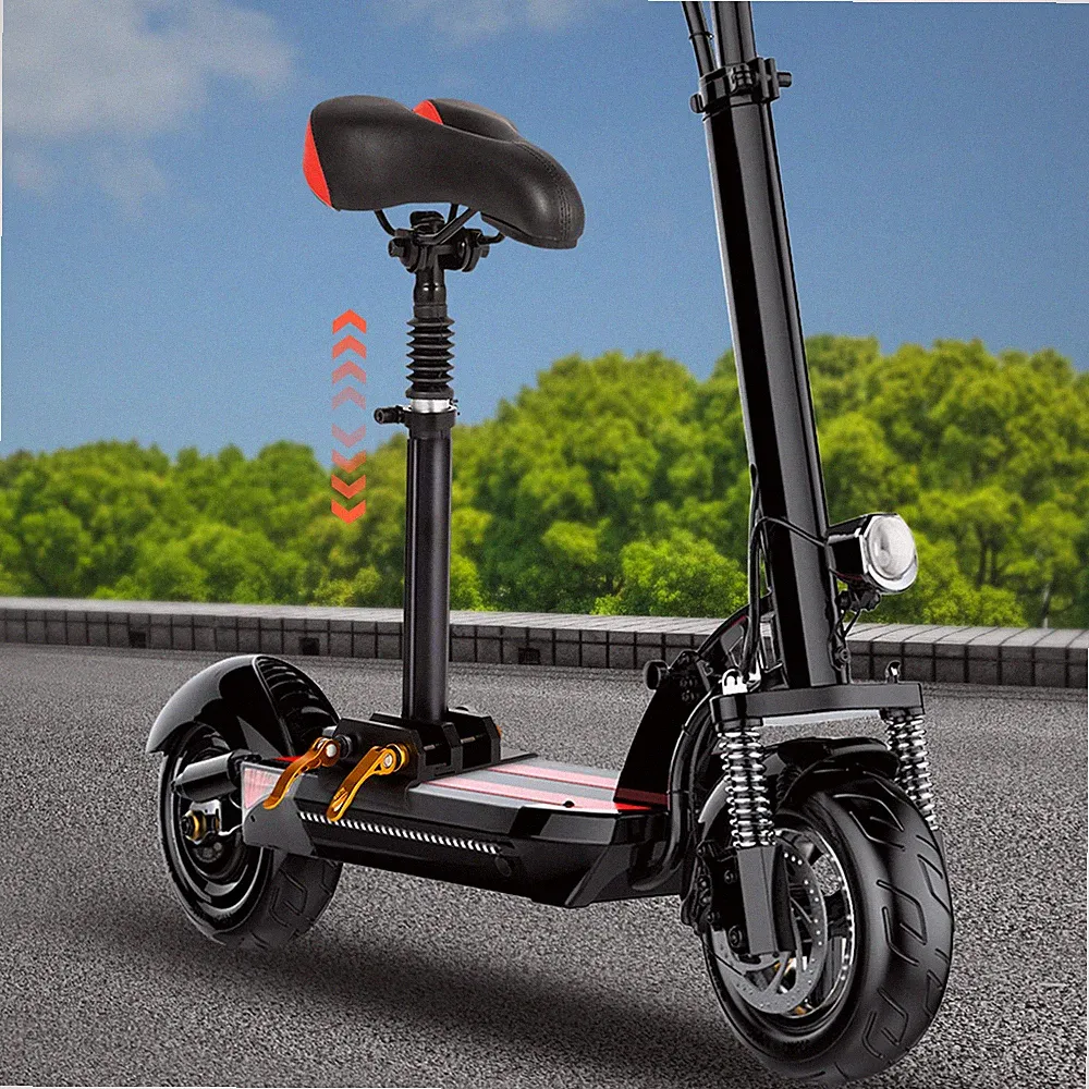 Fahrradsitz Rollersitz Fahrrad Sattel, Universal Klappstuhl Sitz für E Scooter
