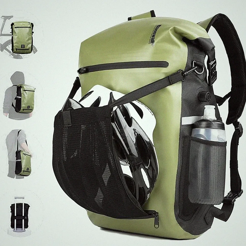 Fahrradtasche 22-25L Rucksack Gepäckträger Tasche Fahrrad Gepäck