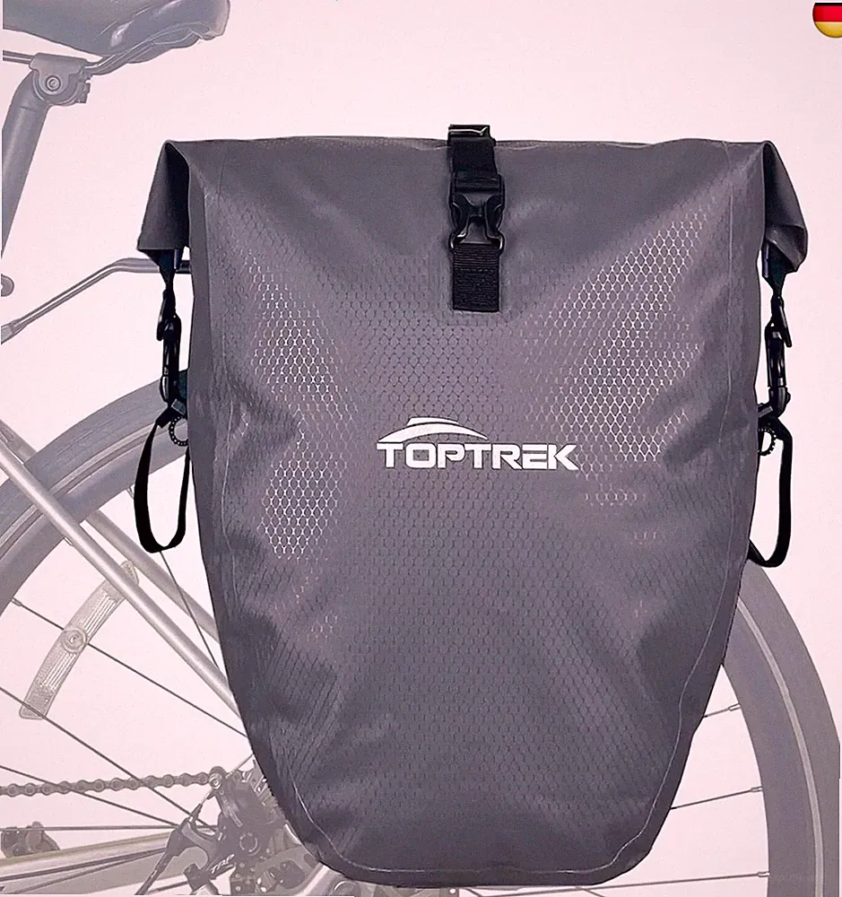 Fahrradtasche Gepäckträger, Fahrradtaschen für Gepäckträger Wasserdicht mit Schn