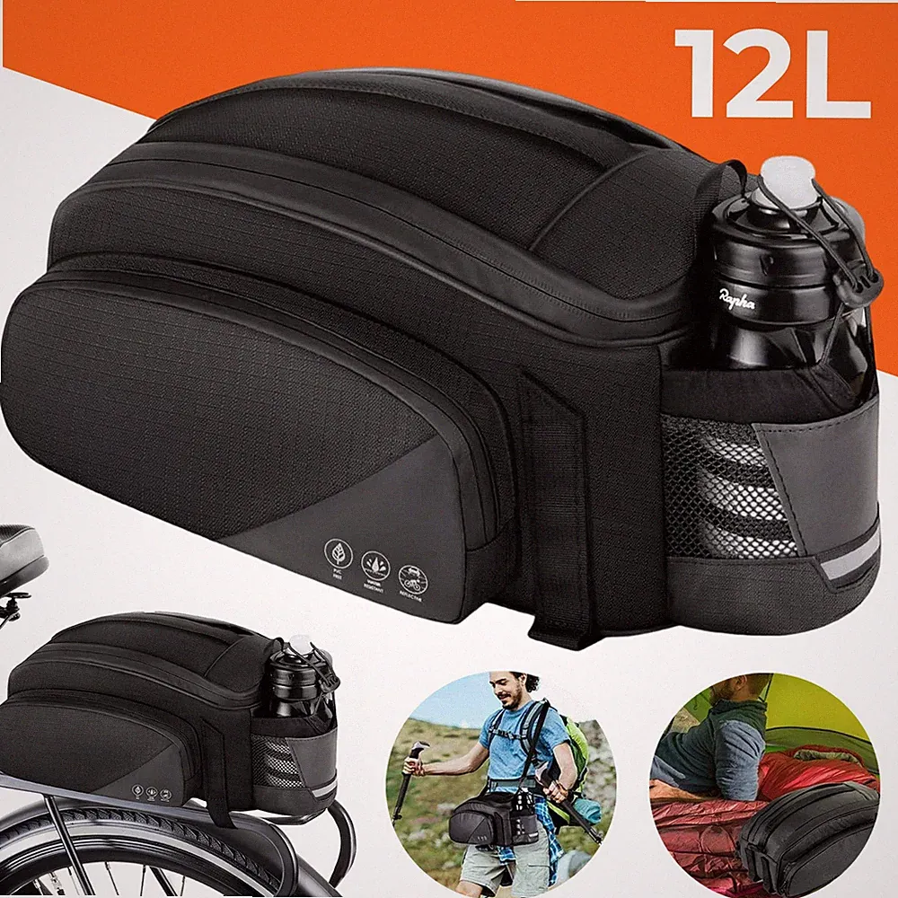 Fahrradtasche Gepäckträgertasche wasserdicht Fahrrad Tasche hinten Gepäckträger