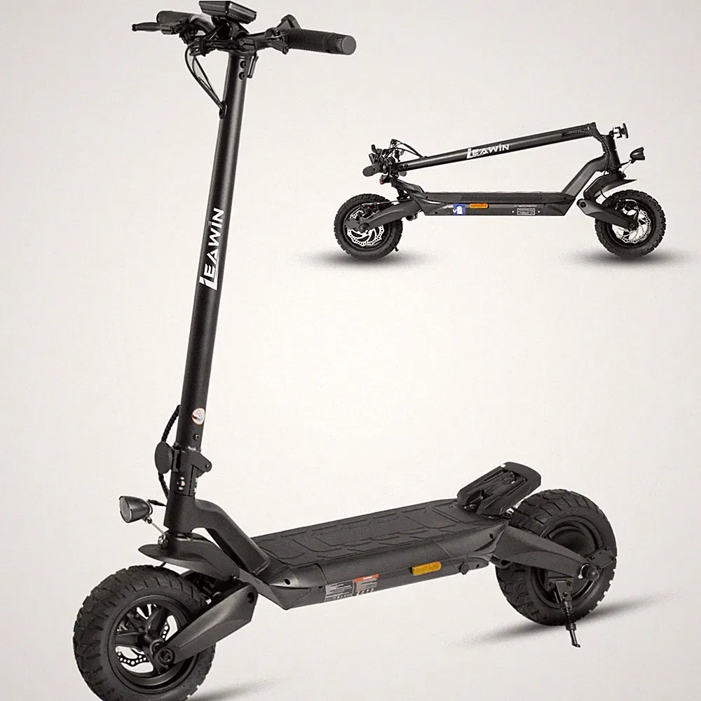 Faltbar Elektro Scooter mit Straßenzulassung 48V15AH Akku Doppelstoßdämpfer