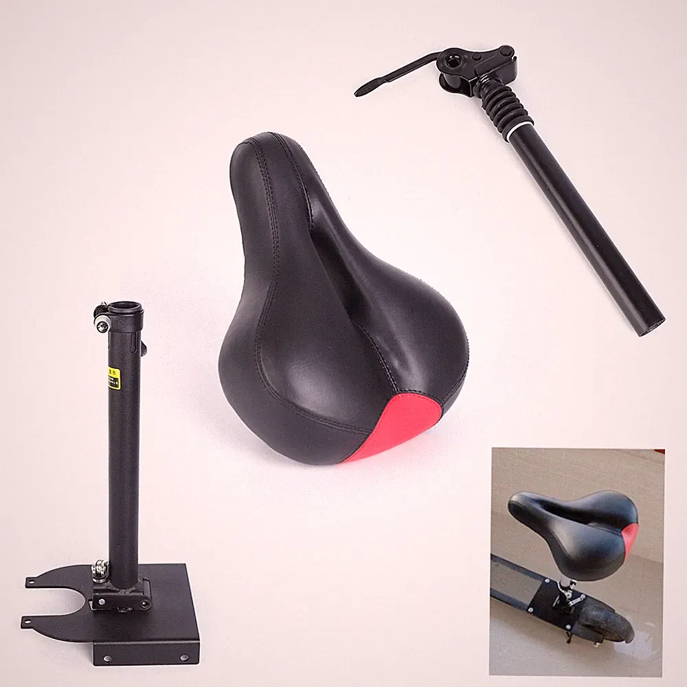Faltbarer sto?d?mpfender Sitz E-Scooter verstellbarer Skateboard-Sattel NEU DHL