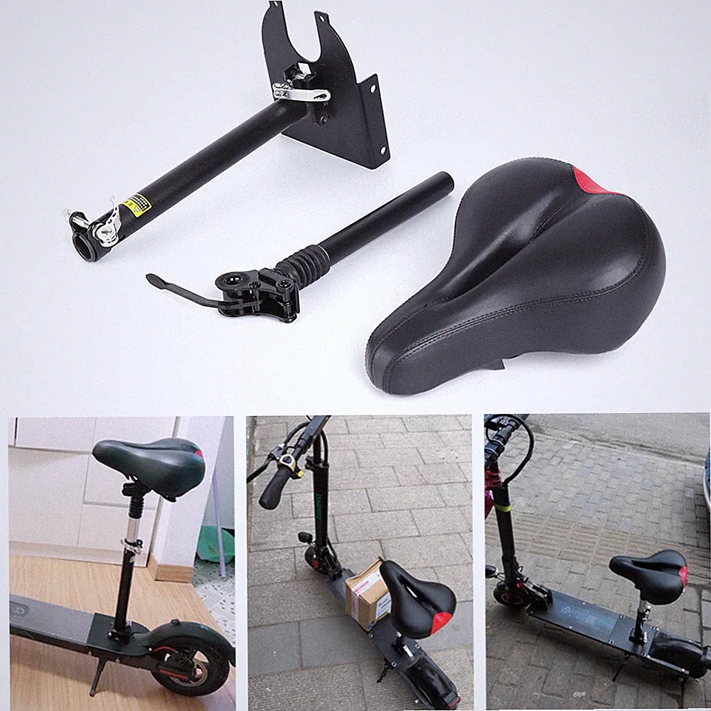 Faltbarer sto?d?mpfender Sitz E-Scooter verstellbarer Skateboard-Sattel NEU DHL