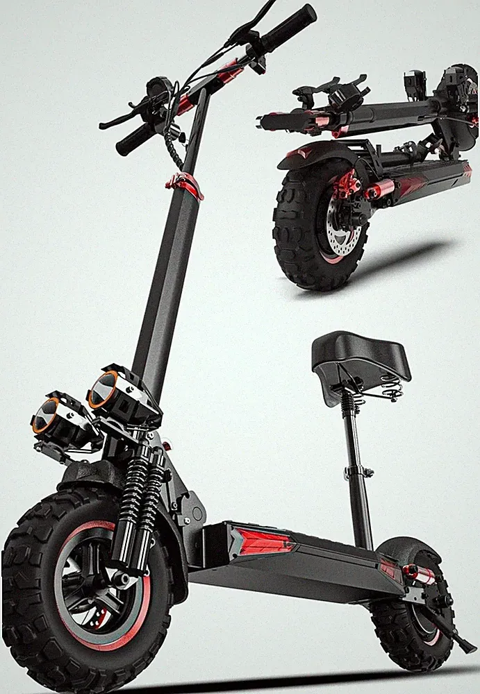 Freeboy J11MAX 1200W Faltbar Elektroroller 48V/18Ah Off-Road E-Scooter 50KM