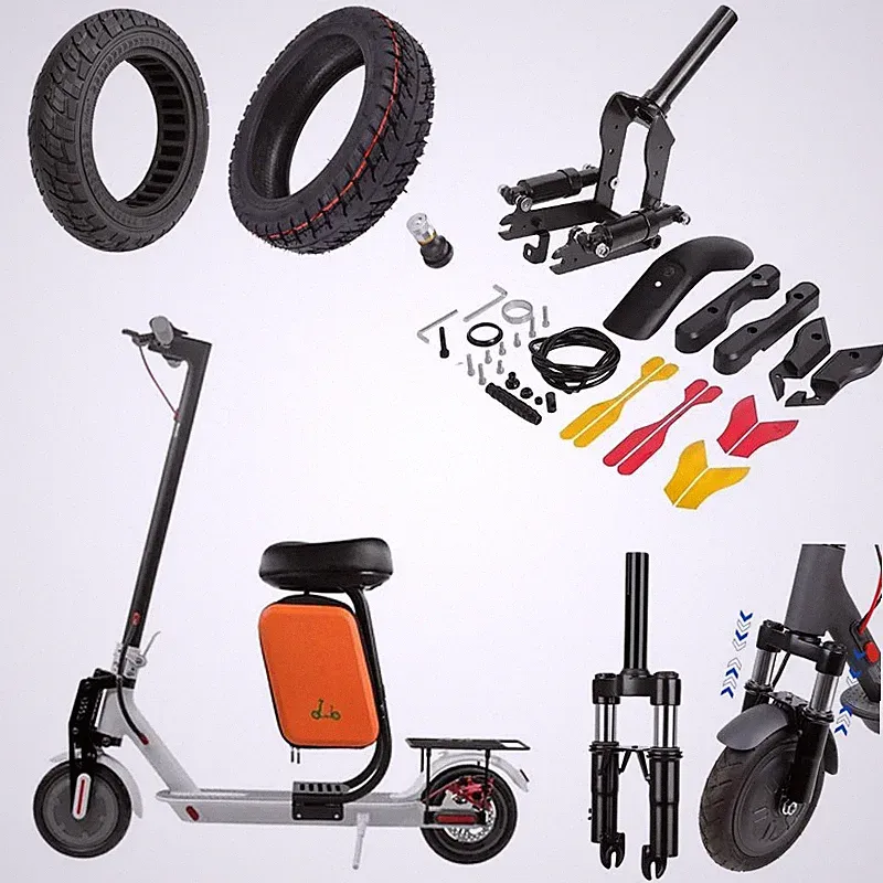 Für Ninebot Segway MAX G30 E-Scooter Sitzkissen Frontgabel Stoßdämpfer Reifen