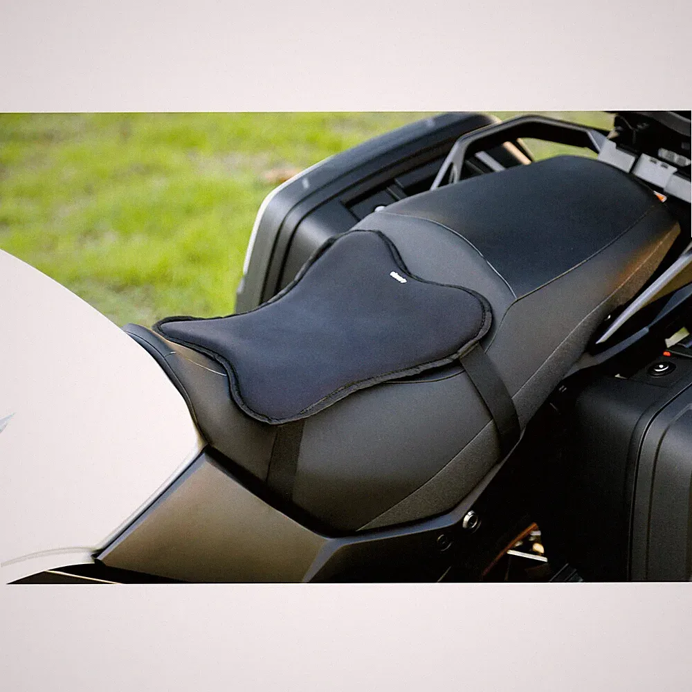 GELKISSEN FÜR MOTORRAD MOTOR REISEN SITZ SATTEL XL SCOOTER WEICH 32x26 cm