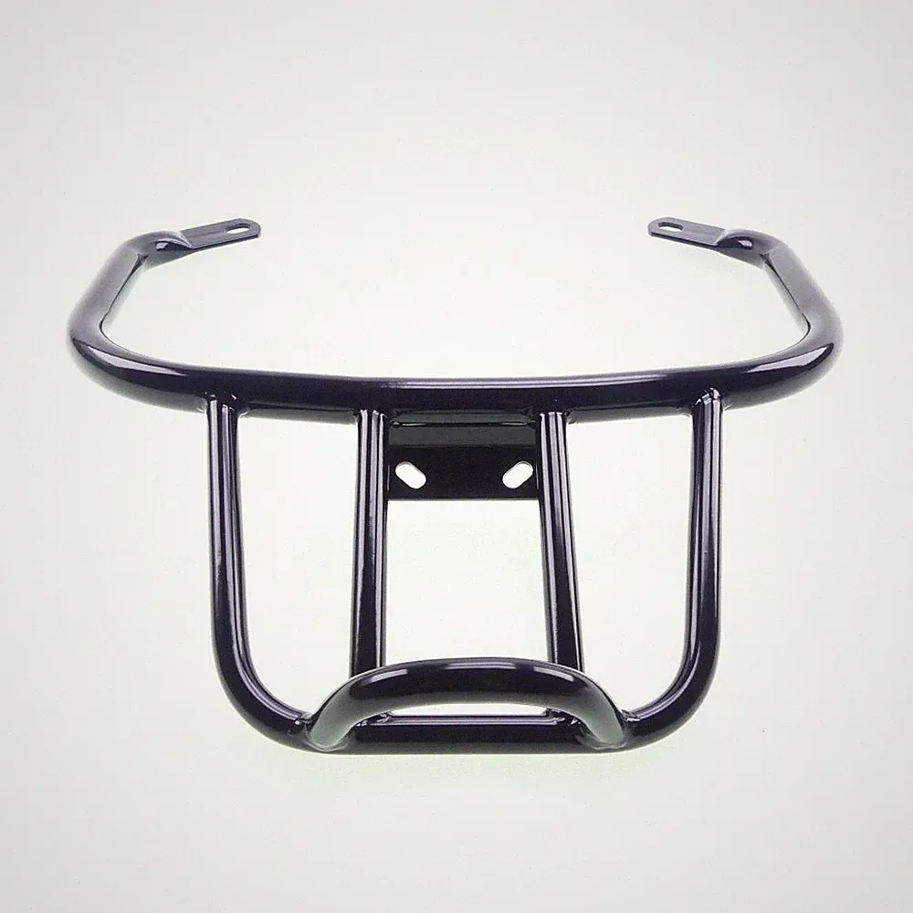 Gepäckträger hinten mit Soziusgriff Schwarz für Piaggio Vespa GTS
