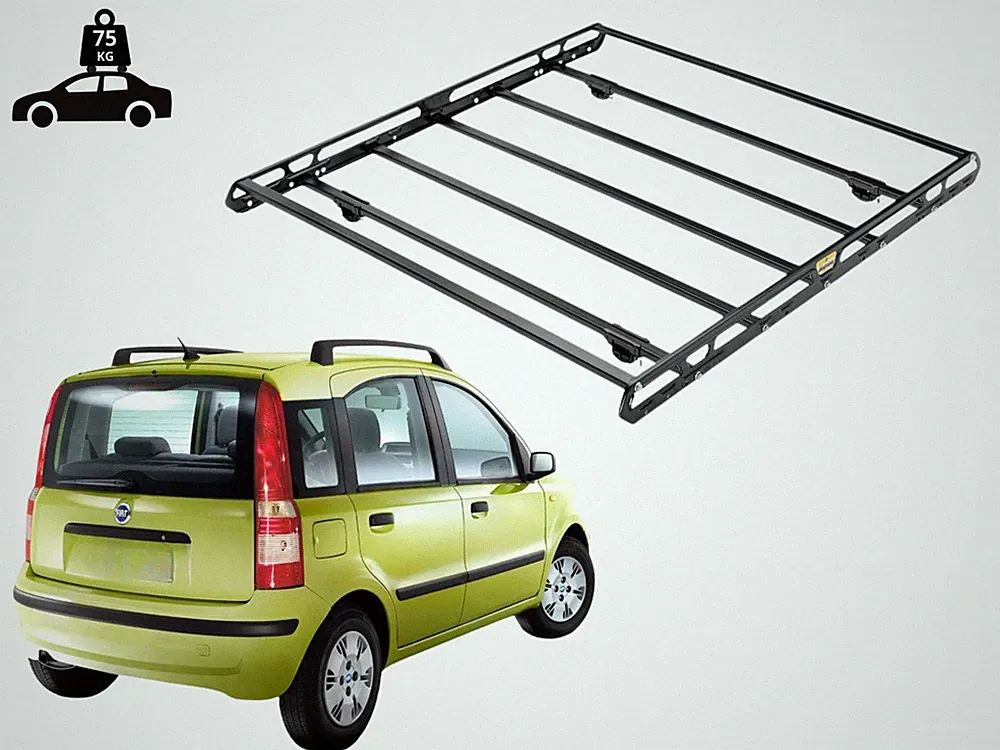 Gepäckträgerkorb Für Fiat Panda 169 Mit Handlauf 2003-2013