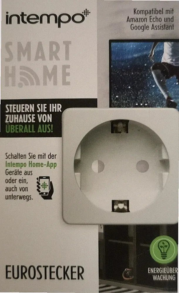 Intempo Smart Home Wlan Steckdose App- & Sprachsteuerung mit Amazon Eco & Goo
