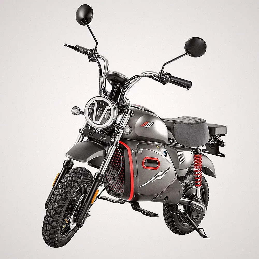 iScoote Y18 Elektro Motorrad 2000W 48V/20Ah Dirt Bike 55KM/H 15 Zoll E-Motorrad